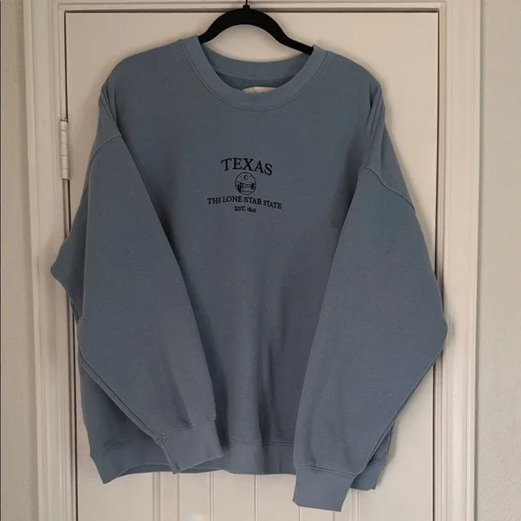 Blue Texas Crewneck Sweater - Picture 5 of 5